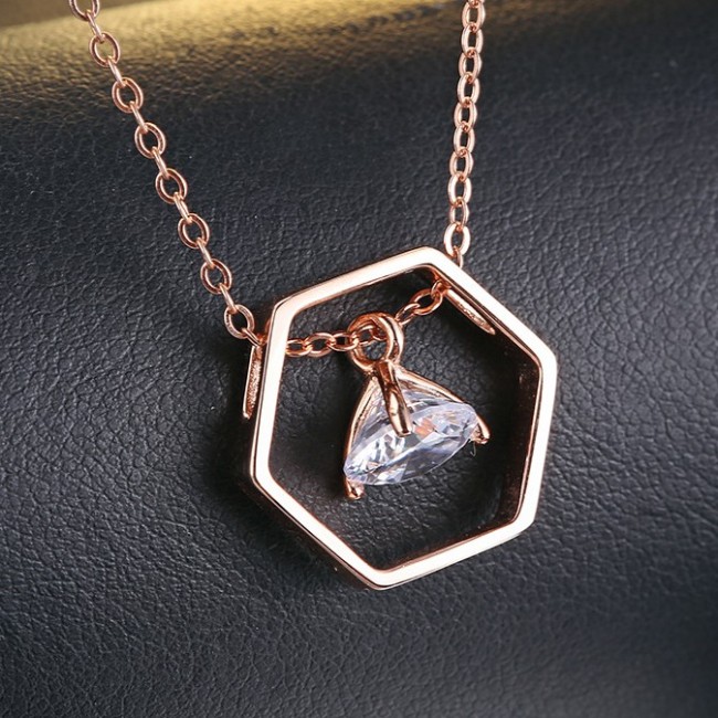 silver necklace MLA702a