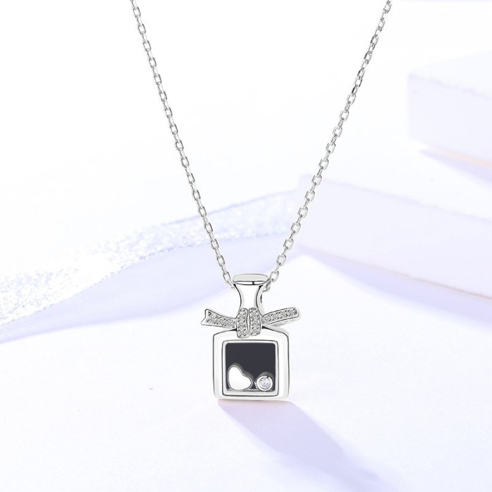 silver necklace MLA696-1