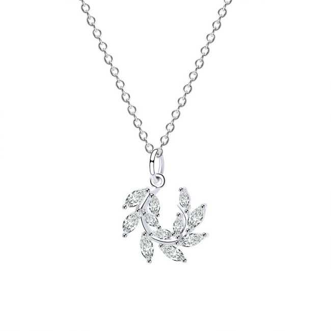 silver necklace MLA678