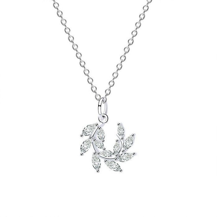silver necklace MLA678
