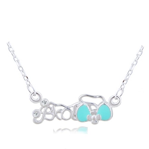 silver necklace H30487