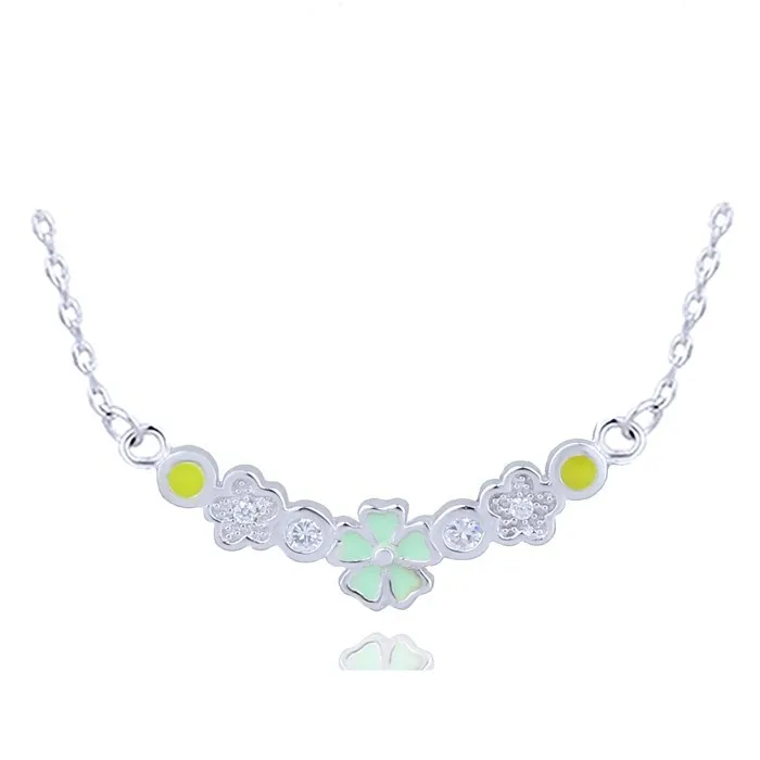 silver necklace H30517