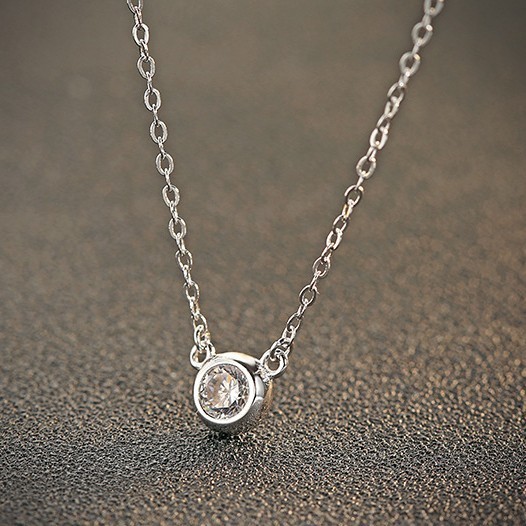 silver necklace MLA737