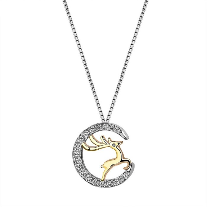silver necklace MLA1663