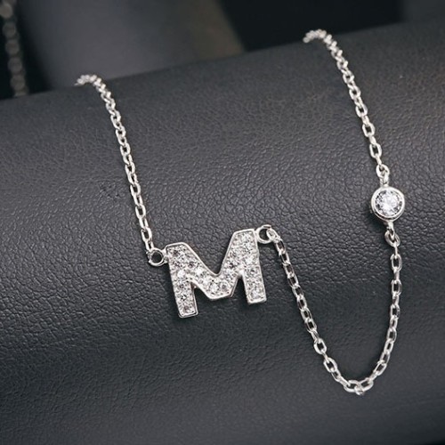M word necklace MLA622M