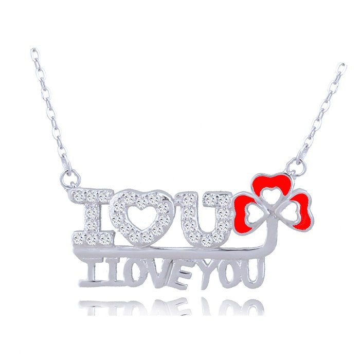 silver necklace H40121