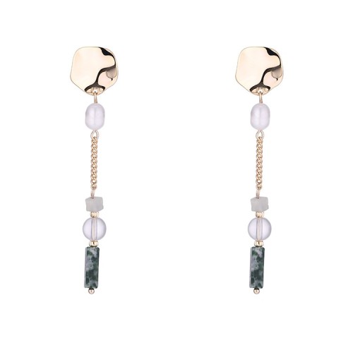 drop long pearl earring 30663