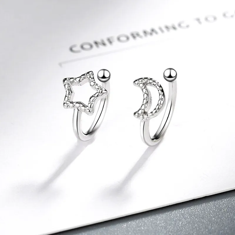 Women's pierced ear clips  EH474