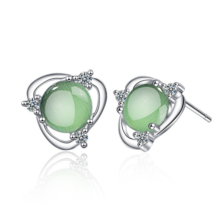 Cat's Eye Earrings XZE547