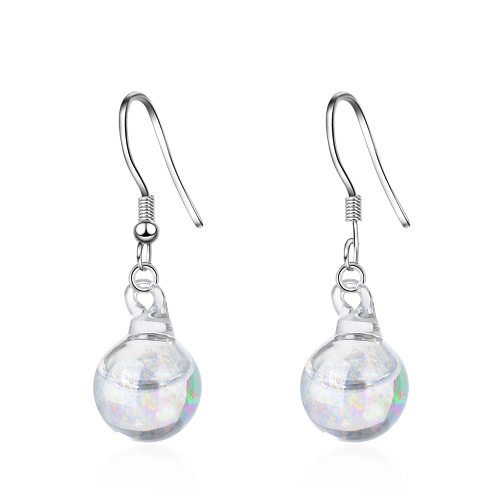 Glass beads earring XZE311B