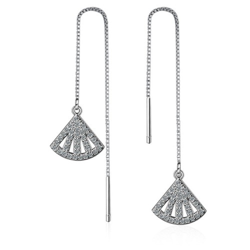 Fan-shaped earrings 217