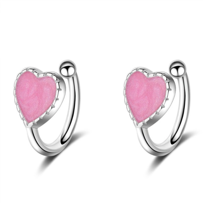 heart earring XZE312a