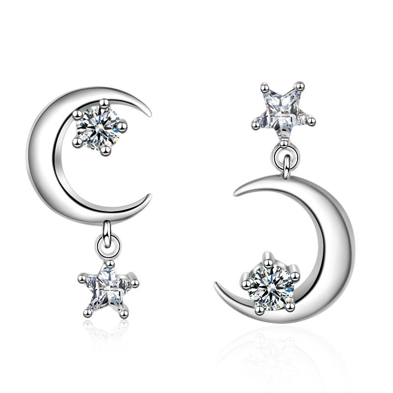 star moon earring 479