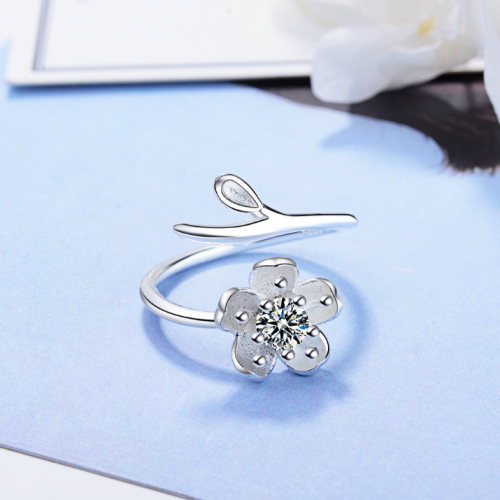 Flower ring XZR167b