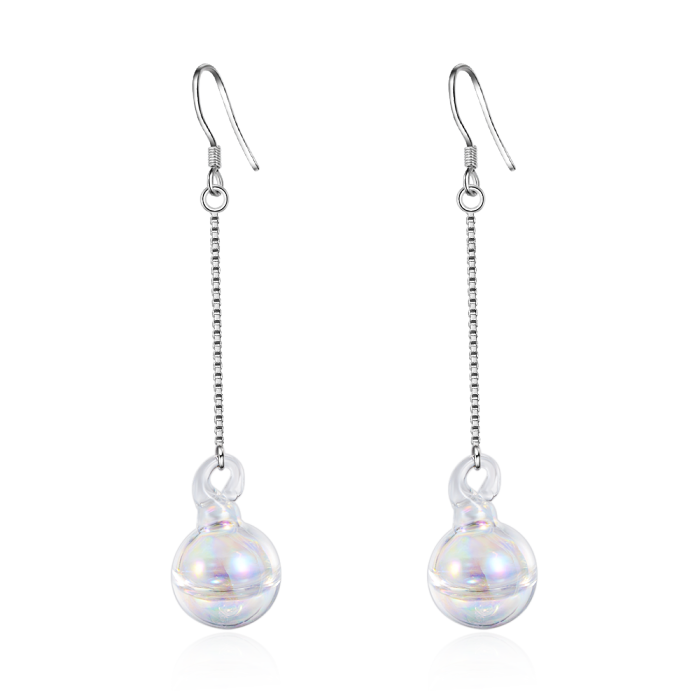 Glass beads earring XZE310B