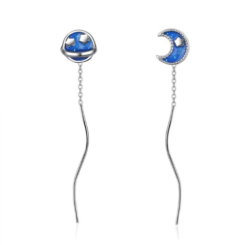 star moon earrings 299