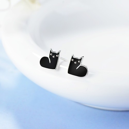 cat earring XZE666a