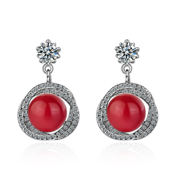 pearl earring XZE524a