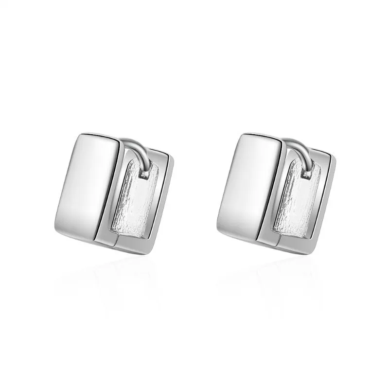 Square earrings XZE382b