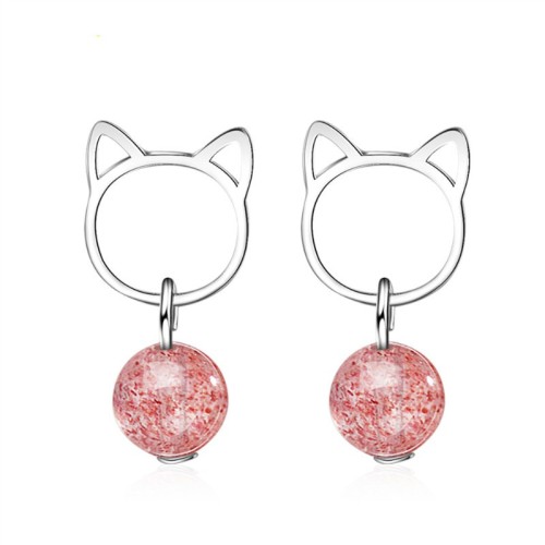 cat earring XZE670