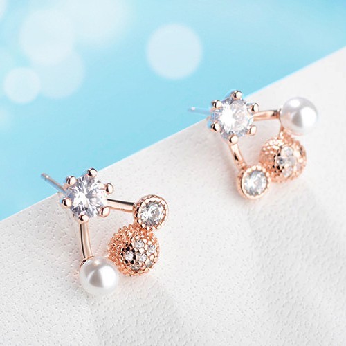 Cherry pearl earrings XZE437a