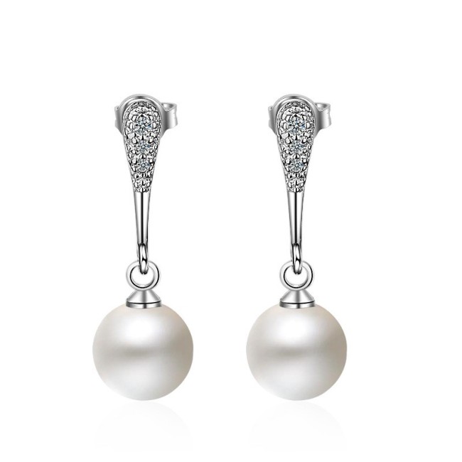 pearl drop earring 435