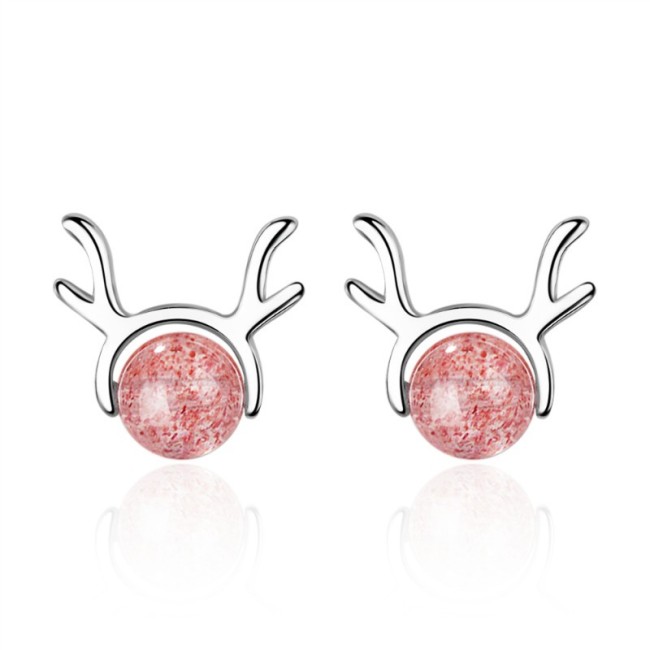 Cute elk earrings XZE606