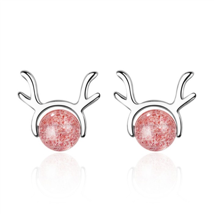 Cute elk earrings XZE606