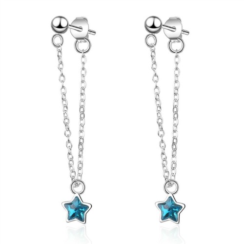 long star earrings 327