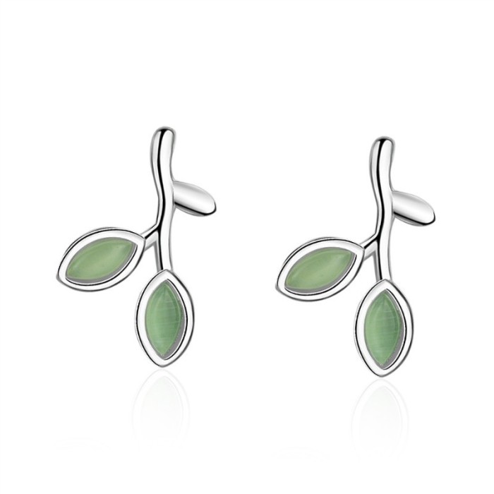 leaf earring 598