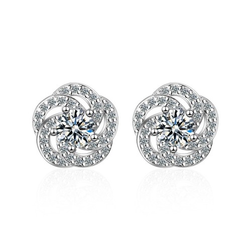 flower earring XZE457