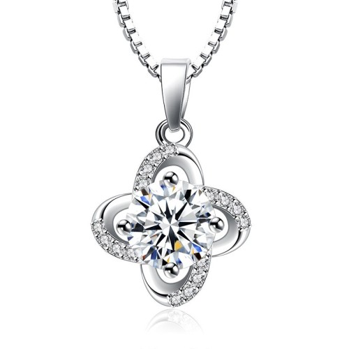 Four Leaf Clover necklace WHA124