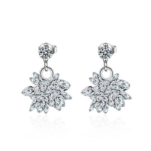 Ice flower earrings 460