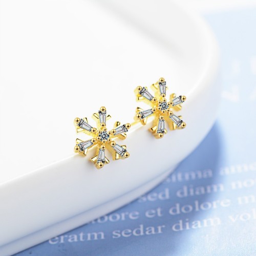 Snowflake earrings XZE727a