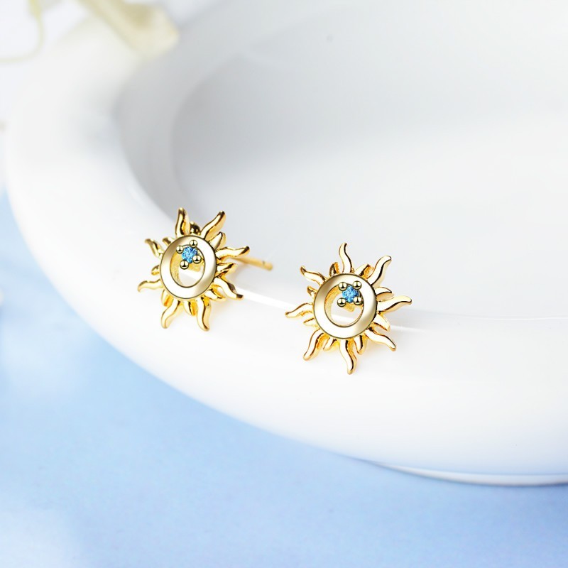 Sun flower earrings XZE665a