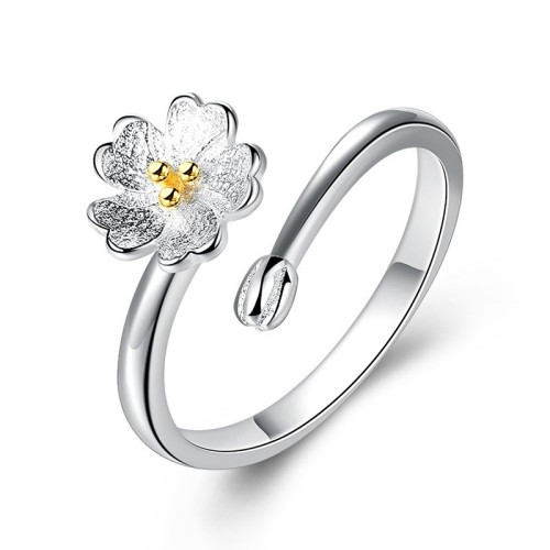 flower open ring