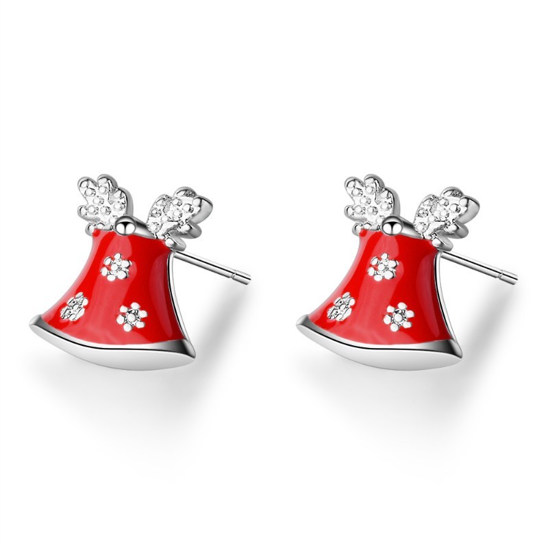 Christmas bell earrings 641