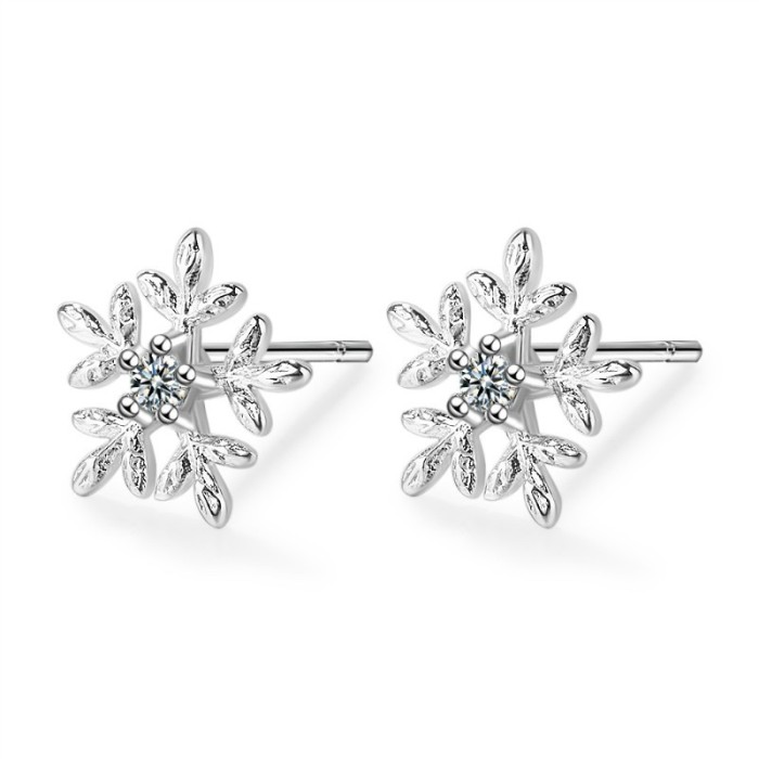 Snowflake earrings 174