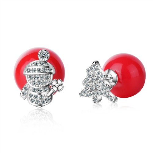 Christmas tree  earrings 625