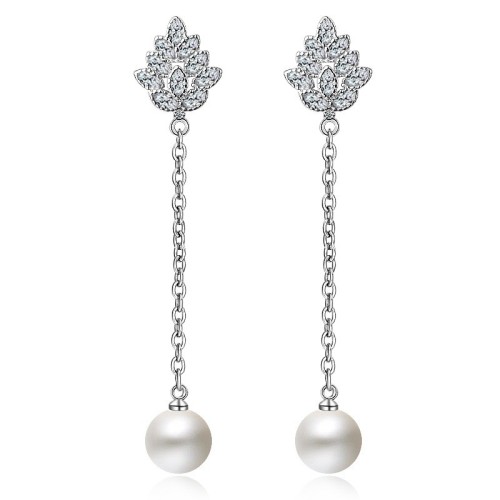long pearl earring 238