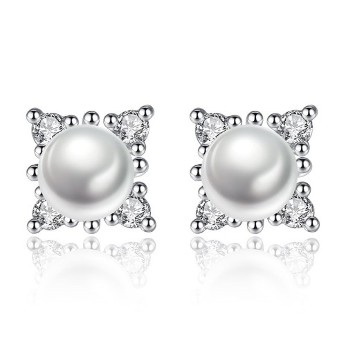Snow pearl earrings wh 186
