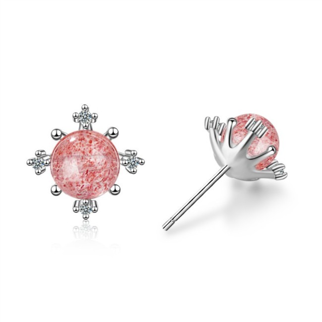 Snowflake earrings XZE663