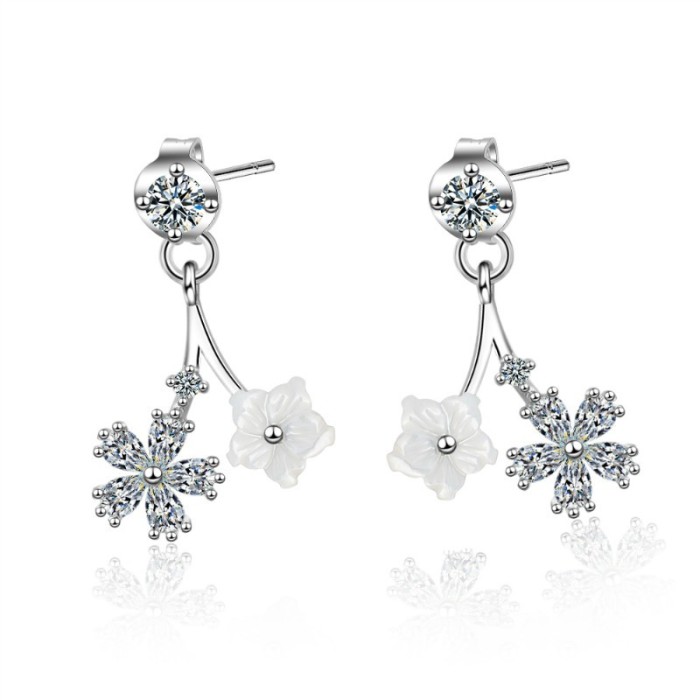 flower earring XZE720