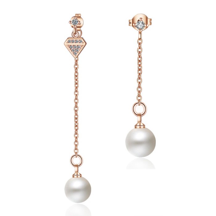 long pearl earring 405