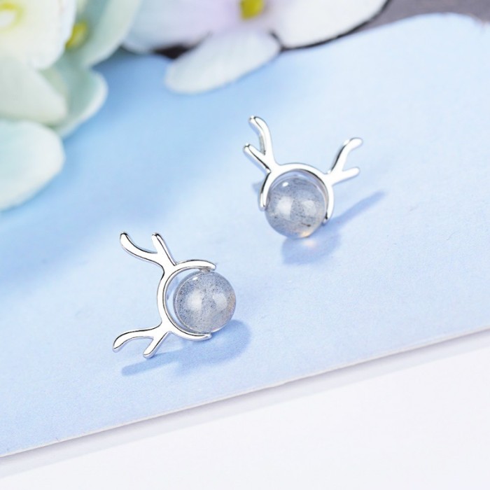 Cute elk earrings XZE606a