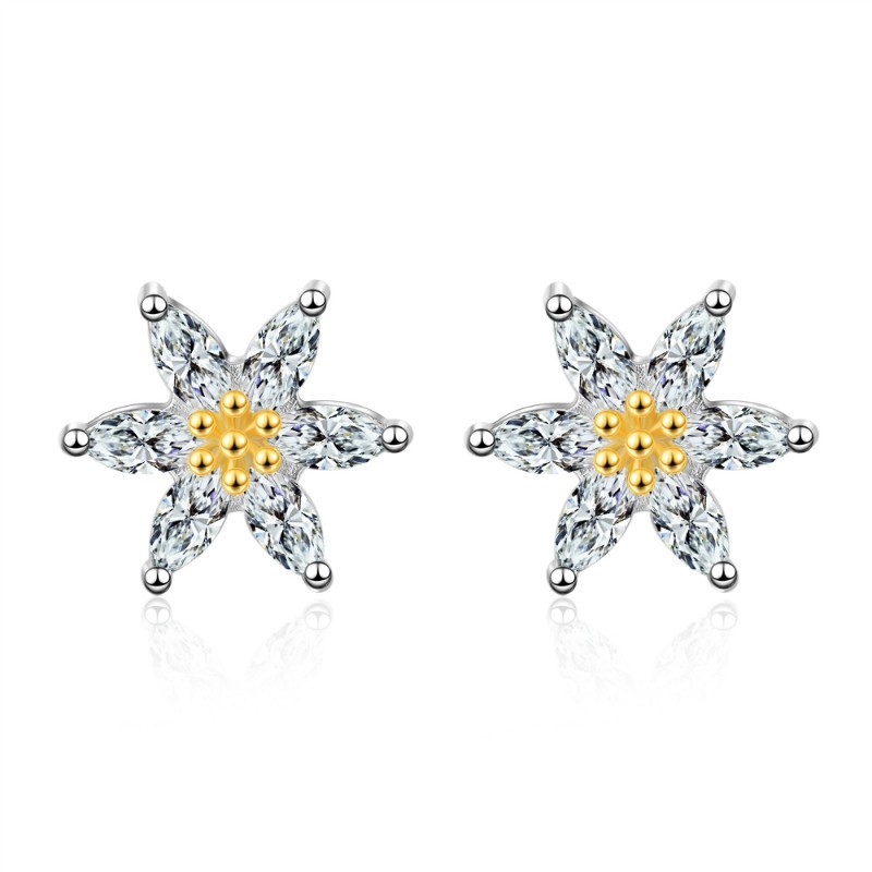 Small daisies earrings 794