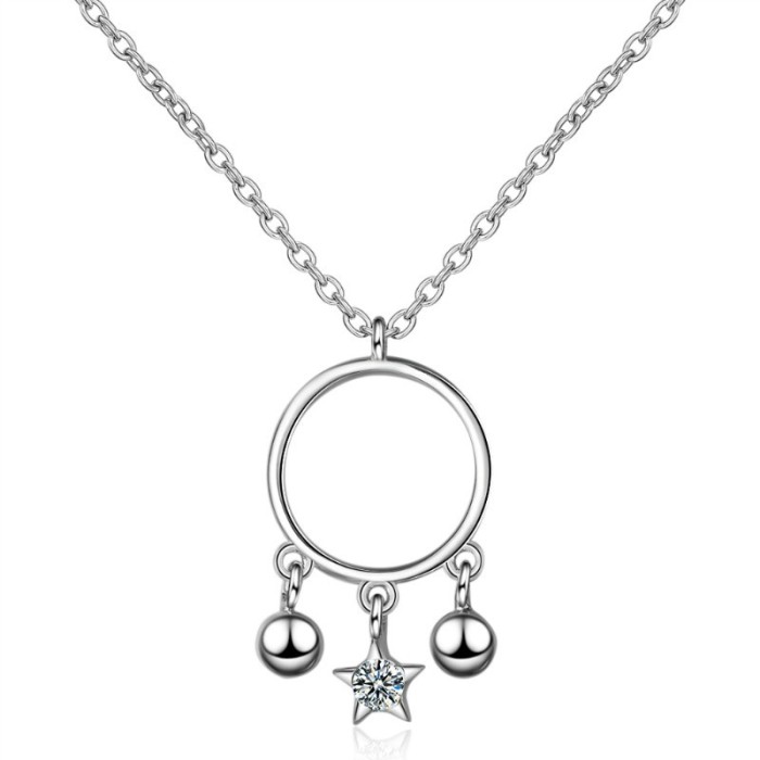 round star necklace
