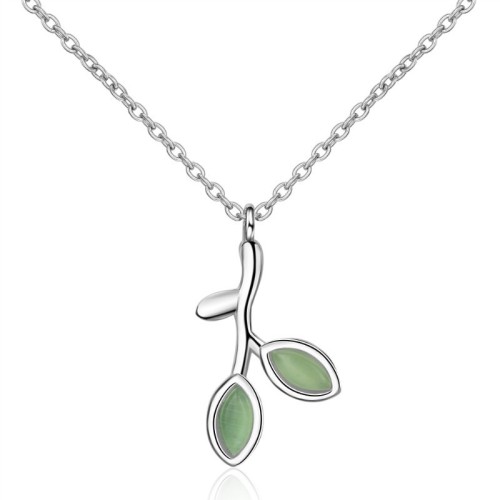 Leaf necklace XZA343