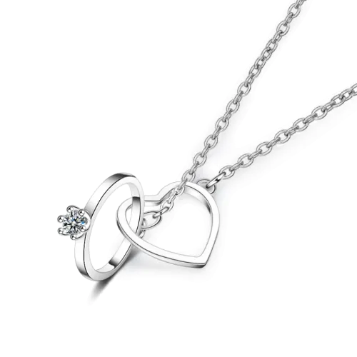 heart necklace XZA326