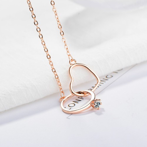 heart necklace XZA326a